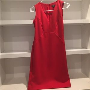 Red Sleeveless Dress